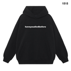 Áo hoodie nam nữ Hevent 1515 Vải Nỉ Bông Dày Form Rộng