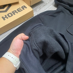 Áo hoodie HY KOREA In Chữ Thương Bạn Gái Trai 1517 Vải Nỉ Bông