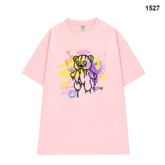 Áo Phông Unisex HY KOREA Cotton 100 Gấu CHANGE THE RULES 1527 Tay Lỡ Form Rộng