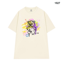 Áo Phông Unisex HY KOREA Cotton 100 Gấu CHANGE THE RULES 1527 Tay Lỡ Form Rộng