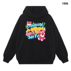 Áo hoodie nam nữ Hevents 1506 Vải Nỉ Bông Dày Form Rộng