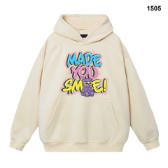 Áo hoodie nam nữ Hevents 1505 Vải Nỉ Bông Dày Form Rộng Unisex