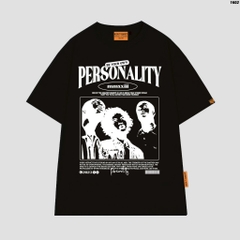 Áo thun tay lỡ HY KOREA Personality overthinking 1602 form rộng nam nữ