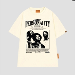 Áo thun tay lỡ HY KOREA Personality overthinking 1602 form rộng nam nữ