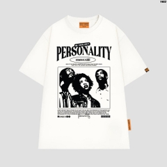 Áo thun tay lỡ HY KOREA Personality overthinking 1602 form rộng nam nữ