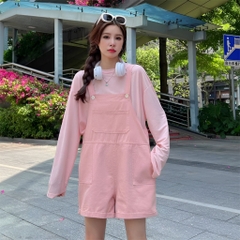 Áo Thun Tay Dài HY KOREA Winnie Pooh 1283 Form Rộng Unisex