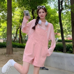 Áo Thun Tay Dài HY KOREA Winnie Pooh 1283 Form Rộng Unisex