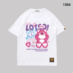 Áo Thun Tay Ngắn Gấu Lotso Great Most 1394 Cotton 75% Form Rộng Unisex