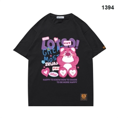 Áo Thun Tay Ngắn Gấu Lotso Great Most 1394 Cotton 75% Form Rộng Unisex