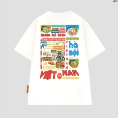 Áo thun tay lỡ HY KOREA Hà Nội Việt Nam 1611 form rộng unisex