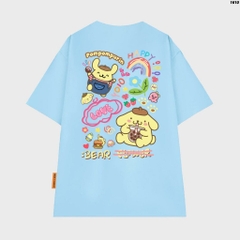 Áo thun tay lỡ HY KOREA Pompompurin Love 1610 form rộng dễ thương
