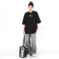 Áo thun tay lỡ HY KOREA Hà Nội Việt Nam 1611 form rộng unisex