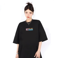 Áo thun tay lỡ HY KOREA Hà Nội Việt Nam 1611 form rộng unisex