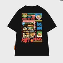 Áo thun tay lỡ HY KOREA Hà Nội Việt Nam 1611 form rộng unisex