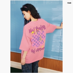 Áo Thun Hevents Hoa My Limit 1549 Vải Cotton 100% Co giãn 2 chiều thấm hút mồ hôi phom rộng tay lỡ unisex