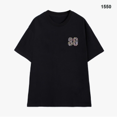 Áo Thun Unisex HY KOREA Cotton 100 Số 80 Hoa 1550 Tay Lỡ Form Rộng