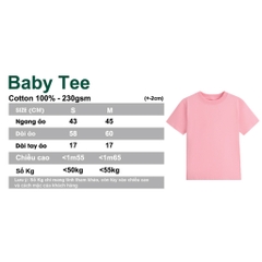 Áo baby tee HY KOREA Dog COOL 1651 vải cotton cổ tròn in graphic