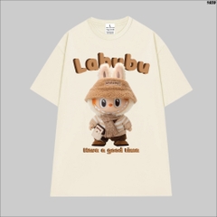 Áo Thun Localbrand HY KORÉ Labubu 1659 Vải Cotton 100% Co giãn 2 Chiều Dày Dặn Unisex Oversize