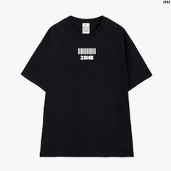 Áo Thun Tay Lỡ HY KOREA Cotton 100 Gấu Zone 1252 Unisex Form Rộng
