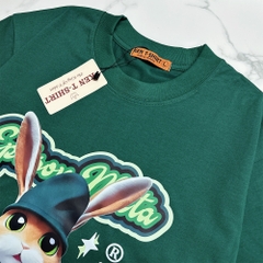 Áo phông Rabbit Jacket 1453 HY KOREA form rộng tay lỡ unisex