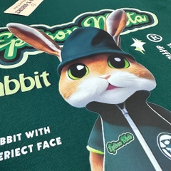 Áo phông Rabbit Jacket 1453 HY KOREA form rộng tay lỡ unisex