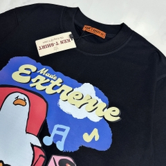 Áo thun form rộng HY KOREA Vịt Extremen 1462 tay lỡ unisex