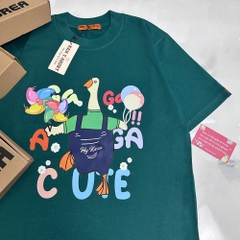 Áo phông unisex HY KOREA Gà gà CUTE 1461 tay lỡ form rộng unisex