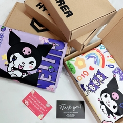 Áo thun tay lỡ HY KOREA Thỏ Kuromi Nice 1466 form rộng unisex
