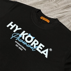 Áo thun Localbrand Basic Street EST2023 HY KOREA 1438 form rộng tay lỡ nam nữ