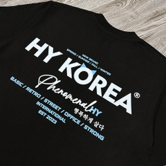Áo thun Localbrand Basic Street EST2023 HY KOREA 1438 form rộng tay lỡ nam nữ