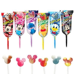 일본 글리코 팝 캔 디즈니 믹스 10.5G Keo mut vi trai cay hinh hoat hinh Disney - Glico Popcan Mix