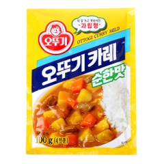 오뚜기 카레 순한맛 100G OTTOGI Bot cari ngot