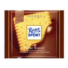 독일 리터스포트 버터 비스킷 100g Ritter Sport Butter Biscuit