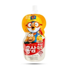 팔도 뽀로로 홍삼 쏙쏙 오렌지 100ml PALDO Nuoc sam pororo cam