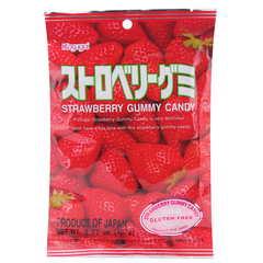 일본 가스가이 딸기맛 츄잉캔디 107G Keo deo vi dau tay Kasugai Strawberry gummy