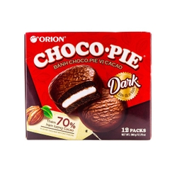 오리온 쵸코파이 다크 12개입 ORION Chocopie Dark 12P