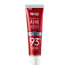 메디안 치석케어 구취 치약 120G MEDIAN Kem danh rang 93% mau do