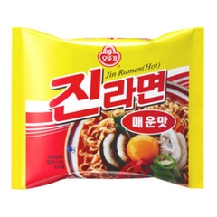 오뚜기 진라면 매운맛 120g OTTOGI My Jin cay goi