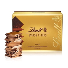 린트 스위스 다크 씬 125G Lindt Swiss Dark Thin So co la den (hop)