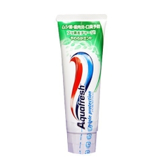 일본 아쿠아 후레쉬 그린티향 160G Aquafresh Kem danh rang huong tra xanh