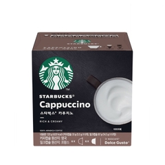 돌체 구스토 스타벅스 카푸치노 12개입 NESCAFE Dolce Gusto Ca phe may Starbucks Cappuchino