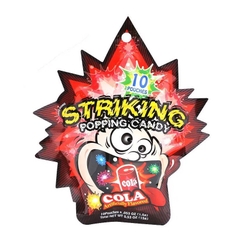 스트라이킹 팝핑캔디 콜라맛 15G STRIKING Keo no vi cola