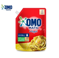 유니레버 오모 통돌이 세탁기용 컴포트향 세탁세제 팩 2.0KG OMO MATIC Comfort tinh dau cua tren tui