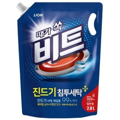 비트 액체 파우치 2.1KG LION Nuoc giat cua tren (bich)