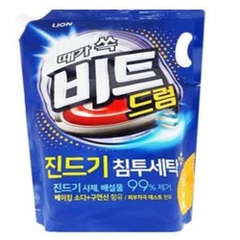 비트 드럼액체 파우치 2.1KG LION Nuoc giat drum tui