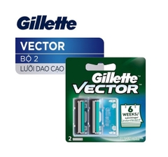 질레트 벡터 면도날 2개입 P&G GILLETTE Luoi lam vector vi 2