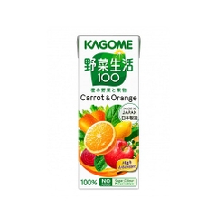 일본 카고메 당근 & 오렌지 주스 200ml KAGOME Nuoc ep rau cu, carot và cam