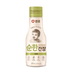 샘표 우리아이 순한간장 국물용 200ML SEMPIO Nuoc tuong cho tre em (cac mon nuoc)