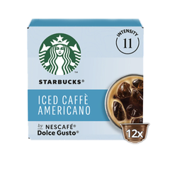 돌체 구스토 스타벅스 아이스 아메리카노 5.5G*12개입 NESCAFE Dolce Gusto Ca phe may Iced Caffe americano