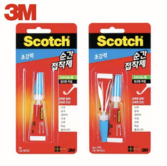 3M 스카치 초강력 순간접착 2G 3M Keo dinh go, da, nhua